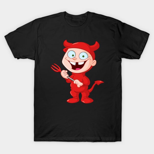 Devil kid T-Shirt by DigiToonsTreasures